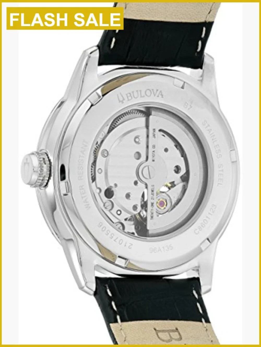 Men's Classic Automatic Watch with 24-Hour Sub Dial, Luminous Hands, 42mm